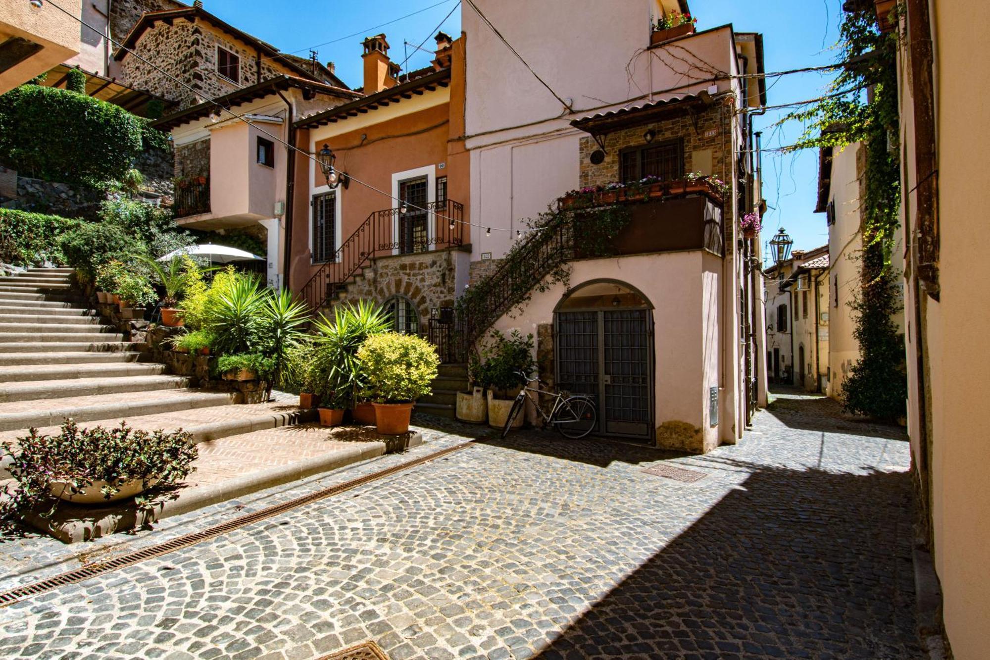Finestra Sul Borgo Apartman Trevignano Romano Kültér fotó